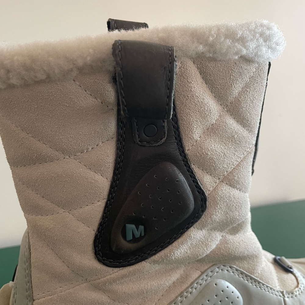 Merrell Performance Waterproof Silver Birch Boots… - image 3